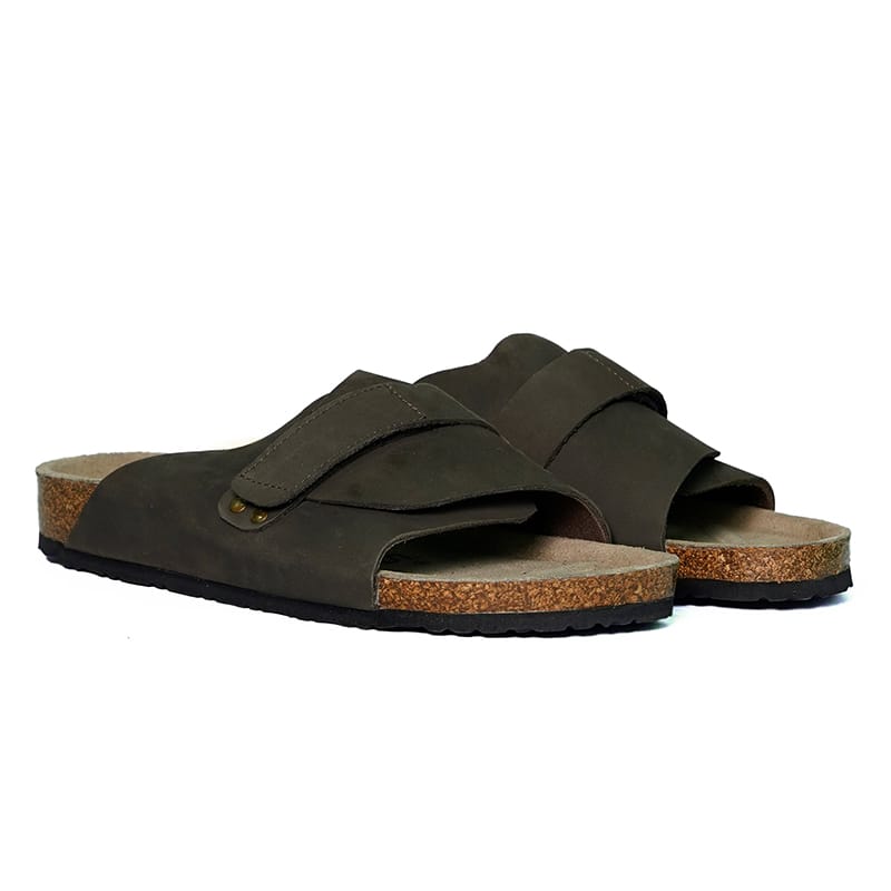 Brown Leather Slide - Image 4