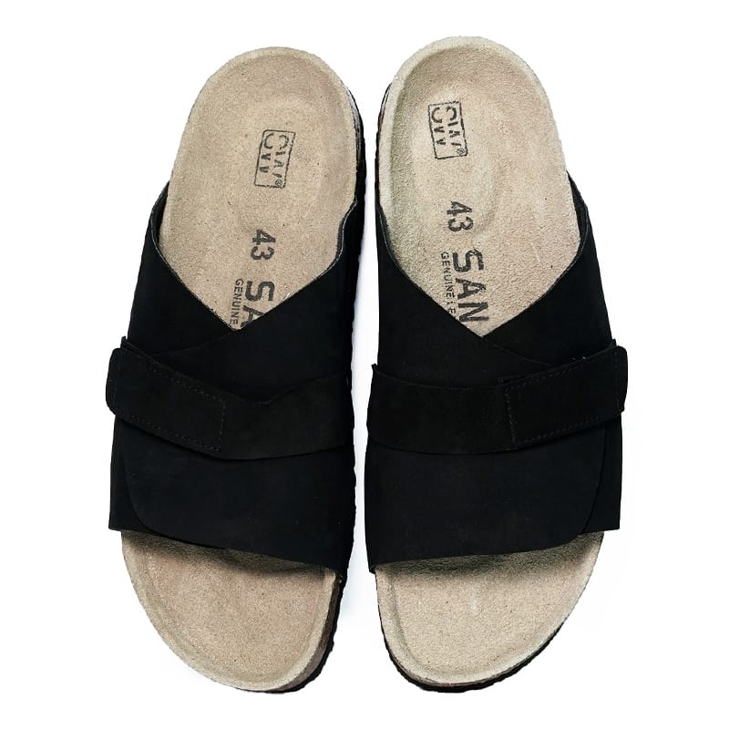 Black Leather Slide - Image 3