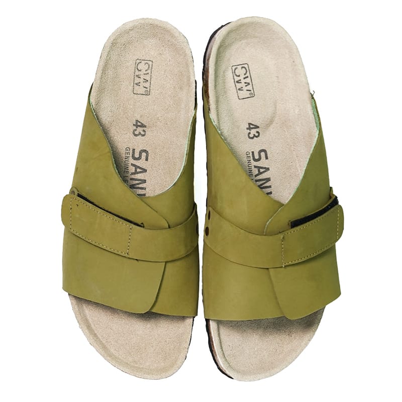 Pista Leather Slide - Image 3