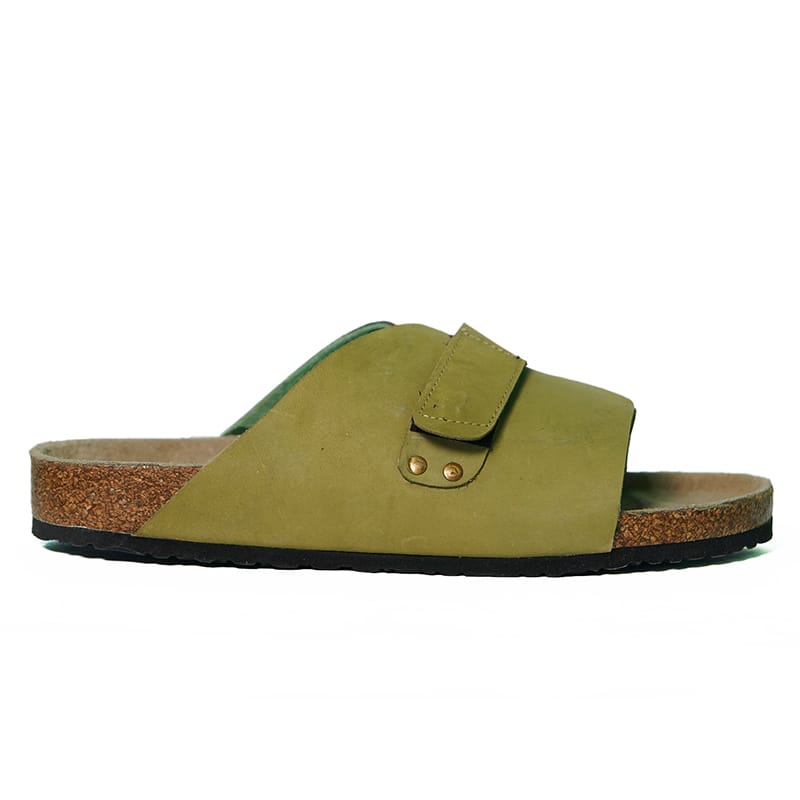 Pista Leather Slide