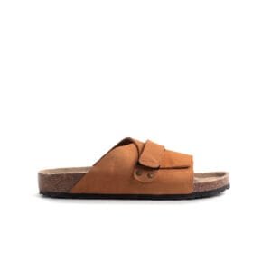 Tan Leather Slide