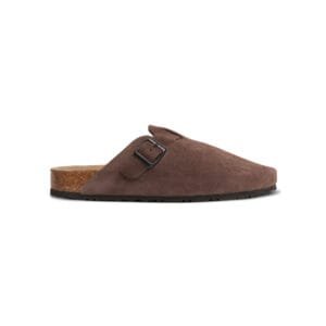 Women's Brown Leather Clog