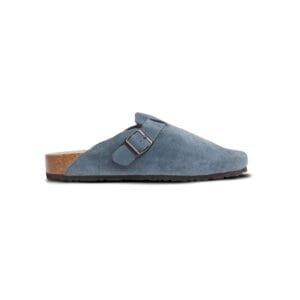 Women's Cyan Leather Clog