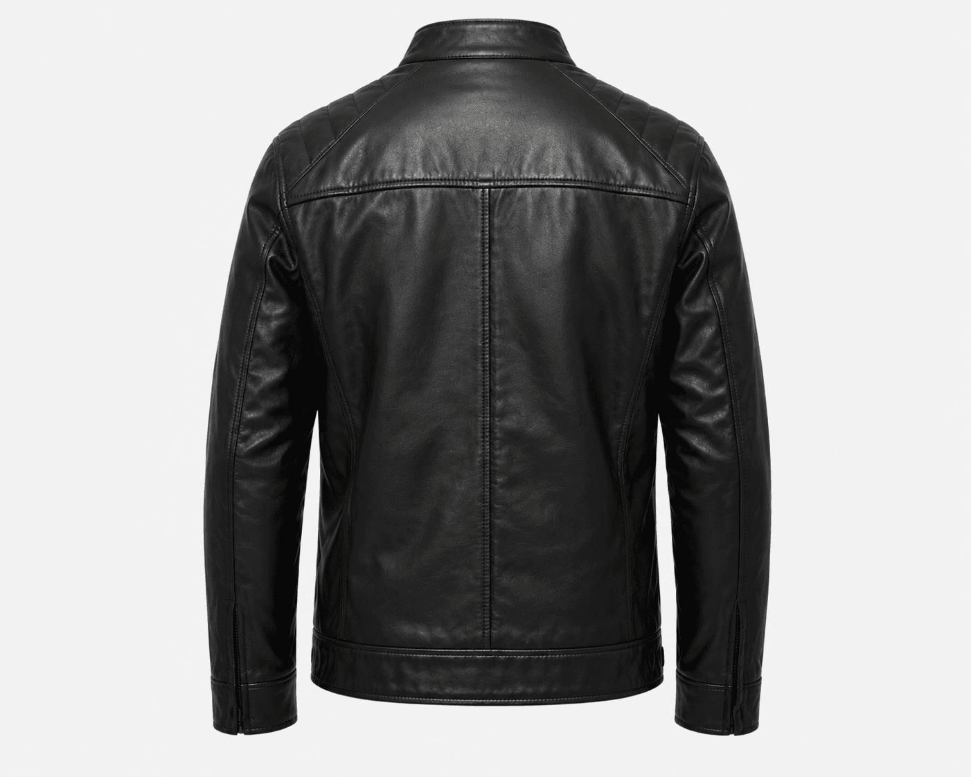 Eclipse Racer Lamb Leather Jacket - Image 3