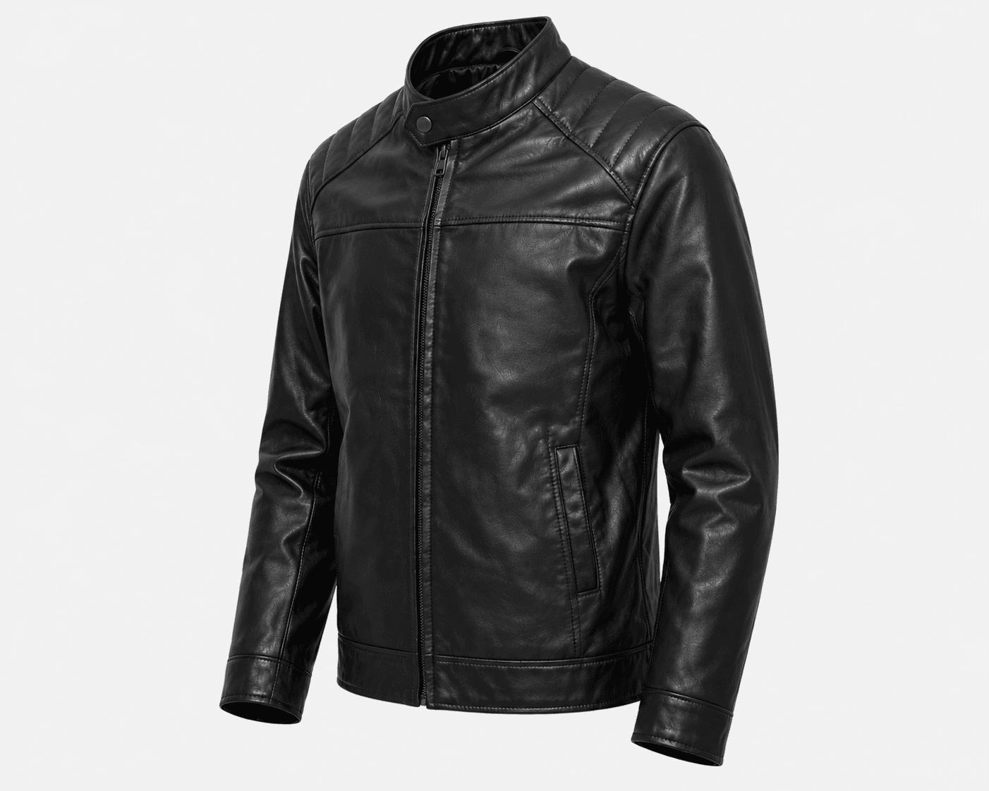 Eclipse Racer Lamb Leather Jacket - Image 2