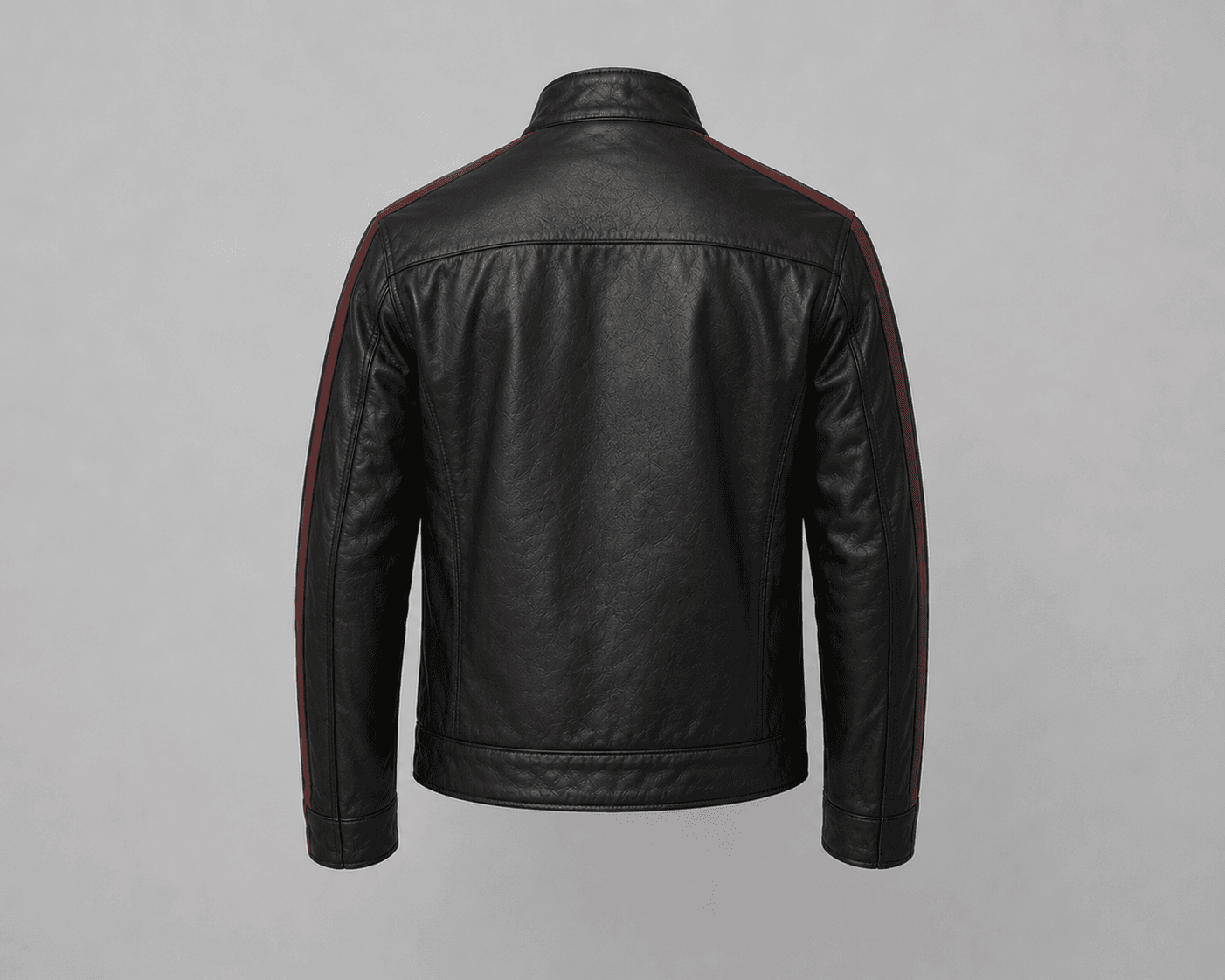 Racer Lamb Leather Jacket - Image 3